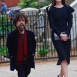 Anne Hathaway and Peter Dinklage filming She Came To Me in NYC