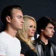 Pamela Anderson, alături de băieții ei