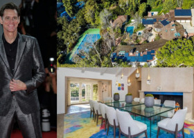 Imagini fabuloase din casa în care Jim Carrey a trăit 30 de ani. Cu cât vrea să o vândă, după ce a cumpărat-o acum trei decenii cu aproape 4 milioane de dolari