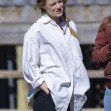 EXCLUSIVE: Emma Stone enjoys a timeout at the dog park while filming 'AND' in New Orleans, Louisiana
