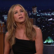 Jennifer Aniston reveals pal Adam Sandler teases her about her bad boyfriend choices, as she appears on The Tonight Show