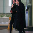 *EXCLUSIVE* Al Pacino and girlfriend Noor Alfallah make a rare appearance as they enjoy date night at a restaurant in Century City
