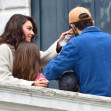 *PREMIUM-EXCLUSIVE* *MUST CALL FOR PRICING* Ashton Kutcher and Mila Kunis take a romantic gondola ride as they take in the sights and sounds during their romantic break out in the city of Venice.