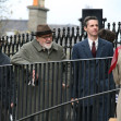 EXCLUSIVE: The First Photos Of Anthony Hopkins Playing Sigmund Freud As He Films A New Movie Alongside Matthew Goode In Ireland