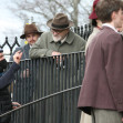 EXCLUSIVE: The First Photos Of Anthony Hopkins Playing Sigmund Freud As He Films A New Movie Alongside Matthew Goode In Ireland