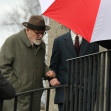 EXCLUSIVE: The First Photos Of Anthony Hopkins Playing Sigmund Freud As He Films A New Movie Alongside Matthew Goode In Ireland
