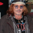 Johnny Depp leaving a private screening of Jeanne du Barry in Paris