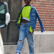 Lupita Nyong'o looks stylish without hair while out with a friend