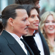 Johnny Depp la Festivalul de Film de la Cannes/ Profimedia