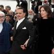 Johnny Depp la Festivalul de Film de la Cannes/ Profimedia