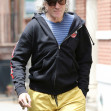 *PREMIUM-EXCLUSIVE* Reclusive star Daniel Day-Lewis is seen for the FIRST time in almost 4 years with his wife Rebecca Miller as he looked almost unrecognizable with long gray hair!