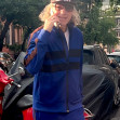 EXCLUSIVE: **PREMIUM RATES APPLY - NO SUBS** Oscar Winning Actor Daniel Day Lewis Looks Completely Unrecognizable As He Emerges From Retirement For The First Time In 4 Years For A Stroll In NYC With Long White Hair And A Funky Tracksuit