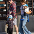 Brenda Song și Macaulay Culkin, fotografiați alături de copiii lor