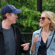 Naomi Watts and boyfriend Billy Crudup are all smiles as they show some PDA during a rare outing together while walking their dog in NYC