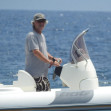 EXCLUSIVE: Kurt Russell and Goldie Hawn sighted on a speedboat in Greece