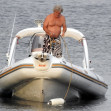 EXCLUSIVE: Kurt Russell and Goldie Hawn sighted on a speedboat in Greece