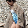 EXCLUSIVE: Ana de Armas sighted with Louis Vuitton swimsuit at the beach in Greece