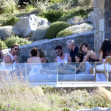 *PREMIUM-EXCLUSIVE* *MUST CALL FOR PRICING BEFORE USAGE* Hollywood Actors Matt Damon, Chris Hemsworth and Liam Hemsworth are seen spending their family holidays together out on the Greek Island of Mykonos.
