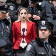 Lady Gaga On Location With "'Joker: Folie a Deux' in NY
