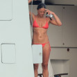 Michelle Rodriguez Flaunts Her Bikini Body On A Yacht In Sardinia