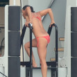 Michelle Rodriguez Flaunts Her Bikini Body On A Yacht In Sardinia