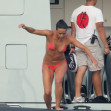 Michelle Rodriguez Flaunts Her Bikini Body On A Yacht In Sardinia