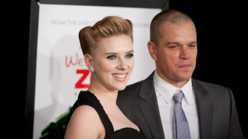 Matt Damon, adevărul despre sărutul cu Scarlett Johansson din „We Bought A Zoo”: „A fost un iad”