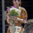 *EXCLUSIVE* Sandra Bullock spends a lovely day at a friend's house, enjoys gifts, and good times