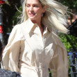 Uma Thurman on the film set of ''The Kill Room'' in New Jersey