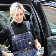 Uma Thurman on the film set of ''The Kill Room'' in NJ