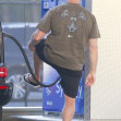 *EXCLUSIVE* *EXCLUSIVE*Action Hero Jason Statham Sports Summer Dad Attire While Spotted Filling Up Gas in LA!