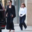 Angelina Jolie and Vivienne in New York