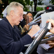 Christopher Walken arrives at Robert De Niro's 80th birthday in New York City