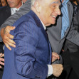 Martin Scorsese and wife Helen Morris seen arriving to Celebrate Robert De Niroâ€™s 80th Birthday in New York City