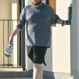 Angus T. Jones, apariție rară pe străzile din California