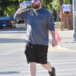 Angus T. Jones, apariție rară pe străzile din California