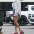 *EXCLUSIVE* Margot Robbie enjoys lunch with her girlfriends at the Ivy