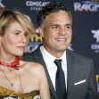 Mark Ruffalo and Sunrise Coigney at the World premiere of 'Thor: Ragnarok' held at the El Capitan Theatre in Hollywood, USA on October 10, 2017.