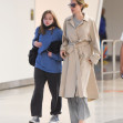 EXCLUSIVE: Angelina Jolie is All Smiles as She Arrives at JFK Airport in New York City