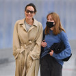 EXCLUSIVE: Angelina Jolie is All Smiles as She Arrives at JFK Airport in New York City