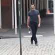 *PREMIUM-EXCLUSIVE* Hugh Jackman is seen for the first time  since shock split announcement, "It's a difficult time.''