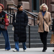 *EXCLUSIVE* Susan Sarandon and Jessica Lange seen out in Soho after lunch at il Buco