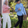*EXCLUSIVE* Cameron Diaz steps out with her lookalike mother and daughter as they take in the sights in Santa Barbara***web must call for pricing***