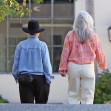 *EXCLUSIVE* Cameron Diaz steps out with her lookalike mother and daughter as they take in the sights in Santa Barbara***web must call for pricing***