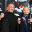 Philadelphia, PA, USA. 11th Nov, 2021. Burt Young pictured with Sylvester Stallone at a one night only screening event at the Philadelphia Film Center in Philadelphia, Pa November 11, 2021. Credit: Starshooter/Media Punch/Alamy Live News