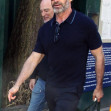 Hugh Jackman and Taylor Swift are seen arriving at Bradley Cooper's place