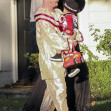 *EXCLUSIVE* Macaulay Culkin and Brenda Song were spotted trick-or-treating with their children in L.A