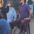 *EXCLUSIVE* Jason Momoa catches up with friends over lunch