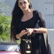 *EXCLUSIVE* Demi Moore exits a yoga class with a friend