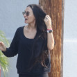 *EXCLUSIVE* Demi Moore exits a yoga class with a friend